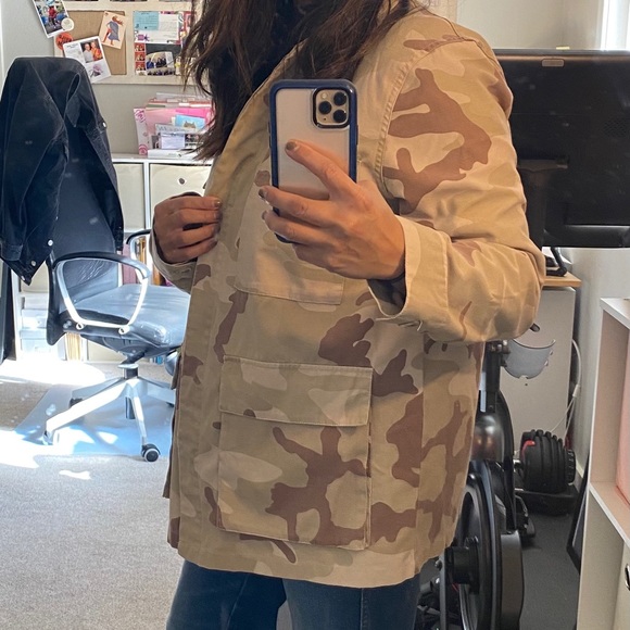 *Host Pick* Camo Jacket Maternity Topshop - Picture 4 of 5